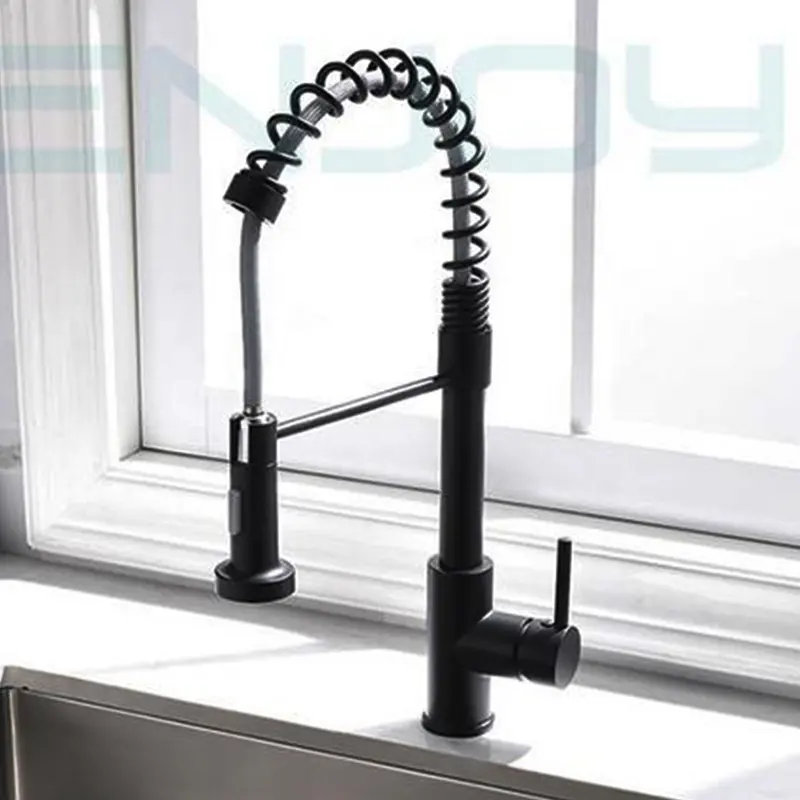 yida Kitchen Faucet with Pull Down Sprayer Commercial Spring Kitchen Sink Faucet Pull Out Sprayer