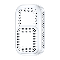 Moniteur de qualité de l'air de nouvelle conception, capteur de particules d'air, détecteur multifonctionnel pour le formaldéhyde HCHO/TVOC/CO2/mètre AQI