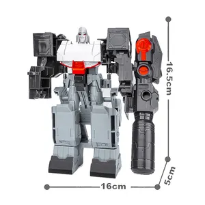 Trasformazione giocattolo robot auto lega modifica uomo giocattoli educativi intelligenti per ragazzi mini deformazione robot giocattolo