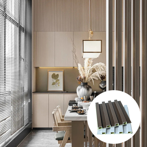 Eco Wpc Board Manufacturers Indoor Interior Decoration Wood Plastic Composite PVC Coating <strong>Cladding</strong> Fluted Wpc <strong>Wall</strong> Panels - Product Image 3