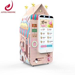 Máquina de helados baratos sorbete comercial 380 V máquina expendedora de helados suaves de nieve <span class=keywords><strong>casera</strong></span> 3 gustos combinados - Product Image 1