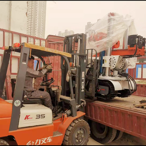 수중 시추용 크롤러 유압 드릴, 이중 기능 고토크 출력 엔진/모터/펌프 장착, 최대 400m 시추 깊이 - Product Image 6