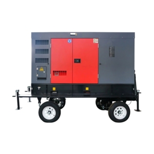 เครื่องกำเนิดไฟฟ้าแบบเคลื่อนที่พร้อมล้อ 150 KVA 120KW 50Hz LZ ขายตรงจากโรงงาน พร้อมคุณสมบัติกันเสียง - Product Image 6