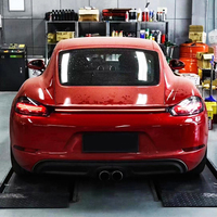 2016-2023 - Après modification et mise à niveau de la voiture, pare-chocs, hayon, feux arrière, feux de freinage et clignotants pour Cayman Boxster 718