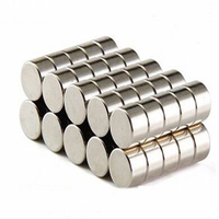 D10 N52 güçlü yüksek performanslı Mini yuvarlak neodimyum/neodimyum/imanes de neodimio disk mıknatıs