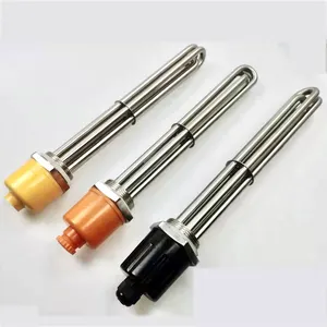 3000w 380v dc Electric Industrial water immersion heater element for Liquid Heating