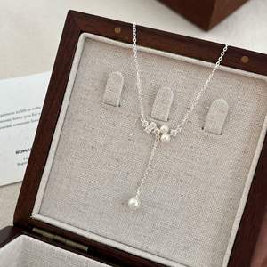 Conjunto de Colgante de Huevo Donglaihao de Plata Pura S925, Nuevo Amuleto Chino Morado, Collar de Jade Violeta Natural con Cadena para Clavícula - Product Image 3