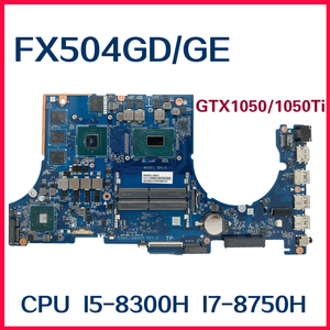 สำหรับ <span class=keywords><strong>ASUS</strong></span> FX80G FX504G <span class=keywords><strong>FX504GM</strong></span> FX540GE FX504GD เมนบอร์ด I7-8750H GTX1050TI - Product Image 1