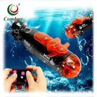 Aquarium Game Toy Afstandsbediening Rc Mini Submarine Met Licht