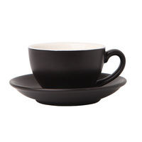 BENELUCK Ensemble de thé et de café en porcelaine à bord doré, luxe minimaliste, en nouvelle porcelaine fine, tasses réutilisables écologiques, tasse à lait fleurie