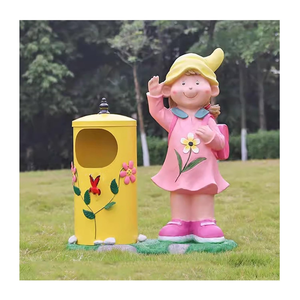 Cubo <span class=keywords><strong>de</strong></span> <span class=keywords><strong>basura</strong></span> al aire libre <span class=keywords><strong>de</strong></span> dibujos animados para niñas cubo <span class=keywords><strong>de</strong></span> <span class=keywords><strong>basura</strong></span> <span class=keywords><strong>de</strong></span> plástico <span class=keywords><strong>de</strong></span> fibra <span class=keywords><strong>de</strong></span> vidrio <span class=keywords><strong>de</strong></span> resina para decoración <span class=keywords><strong>de</strong></span> <span class=keywords><strong>esculturas</strong></span> - Product Image 1