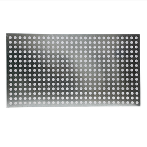 Lámina Metálica Perforada de Acero Inoxidable 304/316/Galvanizado/Titanio/Níquel/Aluminio/Cobre para Soldadura, Corte y Punzonado - Product Image 1