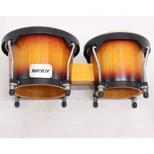 Bongó de Percusión de Calidad con Anillos Electrochapados, Disponible para Suministro Inmediato, Se Puede Agregar Logotipo - Product Image 5