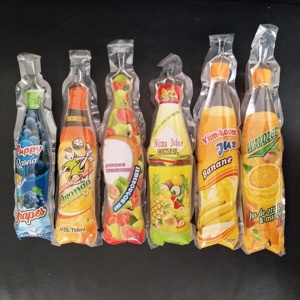 Qualité fabricant de plastique Bouteille forme pochettes pour bangbang jus poche debout - Product Image 1