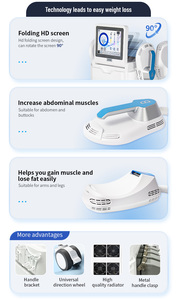 4 Handles <strong>Electromagnetic</strong> HI-EMT RF Muscle Building <strong>Anti</strong> Cellulite for Sculpting Machine with ABS Material for Buttock Lift - Product Image 4