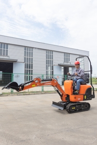 รถขุดขนาดเล็ก Changlin New Micro Equipment Hydraulic Zero Tail Turning รุ่น Compact Mini Excavator 1 ตัน สำหรับขาย - Product Image 5
