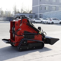 Fabriqué en Chine Hightop HT-360W CE mini chargeuse compacte à essence avec moteur diesel et chenilles