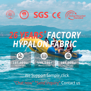 Thuyền bơm hơi nguyên liệu hypalon tấm cao su CSM Neoprene hypalon vải 0.5 ~ 2 mét hypalon vải cho Thuyền bơm hơi - Product Image 4