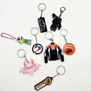 Factory Price All Type of <b>Key</b> Chains <b>Custom</b> 3D Soft PVC Strap PVC Truck Rubber Keychains for Promotion Gift Backpack Keychain - Product Image 1