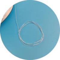40D/24F FDY PA 6 Filament Filament Creux Nylon Filament HIM Nylon Filament