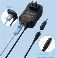 Adaptateur d'alimentation réglable 30W 3V 5V 6V 9V 12V, transformateur d'alimentation universel USB AC DC 220V vers 12V