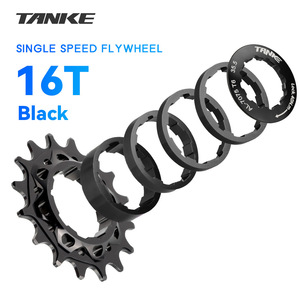 TANKE 18T <span class=keywords><strong>Roue</strong></span> <span class=keywords><strong>libre</strong></span> à vitesse unique <span class=keywords><strong>en</strong></span> aluminium, disponible <span class=keywords><strong>en</strong></span> 4 couleurs, accessoires de vélo - Product Image 3