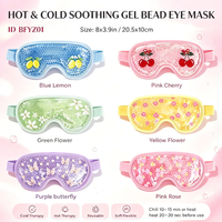 Masker Gel Kompres Panas Dingin, Masker Mata Motif Buah dan Bunga yang Lucu untuk Mengatasi Mata Bengkak dan Kelelahan, Logo Pola Kustom