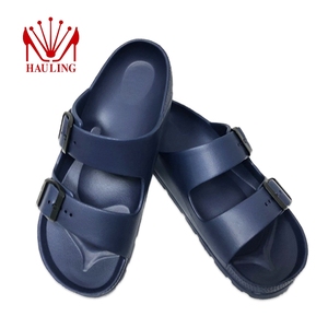 Sandales en EVA durables à deux sangles avec coussinets souples et soutien de la voûte plantaire, boucles réglables pour intérieur et extérieur, vente en gros - Product Image 2