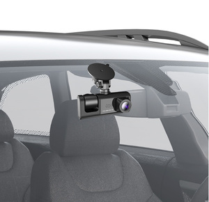 Cámara de Coche HD 1080p con Grabador de Video, Pantalla IPS de 2.0 Pulgadas, Cámara Delantera/Trasera/Interior, DVR para Coche con 3 Lentes, Visión Nocturna, Wifi, 1 Año de Garantía - Product Image 4