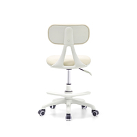 Chaise d'assistant dentaire en cuir PU chaises de médecin réglables en hauteur tabouret dentaire tabouret de beauté avec roue mobilier dentaire d'hôpital