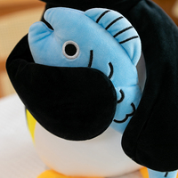 Peluche Pingouin Porte-Poisson en Gros – Adorable, Moelleuse et Charmante – Jouet en Peluche en Forme d'Animal de Compagnie pour Enfants
