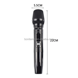 Bombox 1-in-2 kim loại di động cầm tay loa ngoài trời khuếch đại micro không dây với cho <span class=keywords><strong>Bluetooth</strong></span> & UHF kết nối - Product Image 4
