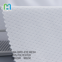 Vente en gros 100% polyester sublimation tissu maille textile tricoté tissu de sport pour basket-ball Baseball Rugby équipe maillots