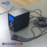 Portable LED lampe de poche UV système de lumière à polymériser 365nm 395nm ventilateur de Machine refroidissement avec 6 Heahs pour traitement de distributeur de colle UV