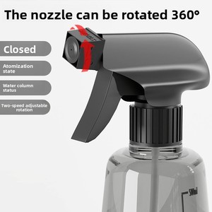 Flacone Spray Trasparente da 500ml con Ugello Regolabile e Scala Graduata per Giardinaggio, Pulizia e Disinfezione - Product Image 3