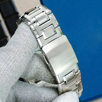Montre mécanique automatique pour homme, design tendance, cadran squelette avec chiffres romains, étanche, acier inoxydable, montre-bracelet pour homme d'affaires