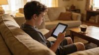Lecteur de livres électroniques couleur LCD E Ink intelligent pour l'éducation et l'apprentissage, tablette électronique LCD E Ink