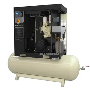 Low Noise 5.5kw IngersollRand 5.5 kw 7.5 HP ingersoll rand compresor de aire modelo 7.5hp rotary screw air compressor