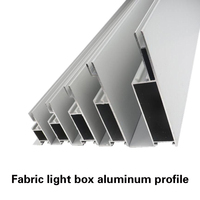 Cadre de boîte lumineuse en aluminium extrudé anodisé sur mesure en gros, OEM pour enseigne publicitaire de magasin commercial d'entretien automobile