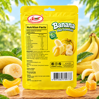 SWOOT Zachte Afpelbare Bananenschil Gummy Candy met Echt Fruitsap Zoete Fruitachtige Smaak