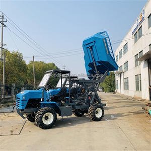 Mini tracteur à benne à basculer fabriqué en chine, plateau économique pour le transport de fruits, huile de palmier de malaisie, expédition en chine, 1 pièce - Product Image 5
