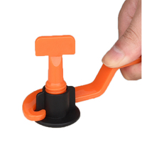 Offre Spéciale : Système de nivellement T-Lock réutilisable Knauf, aiguille en PP+acier inoxydable ZPQ01, outils automatiques pour carrelage céramique, coffrage, couleur personnalisable