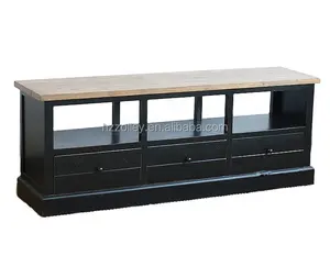 Desain kabinet TV grosir kabinet TV kayu dengan laci dan lemari pameran
