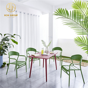 Nuova Poltrona <span class=keywords><strong>da</strong></span> Giardino Colorata in Stile Italiano, Sedie <span class=keywords><strong>da</strong></span> Terrazza, Poltrona in Alluminio per Esterni e Tempo Libero - Product Image 5