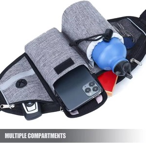 Correa de Cintura Profesional para Perros, Correa Reforzada para Correr y Caminar, Correa Elástica con Bolsa de Cintura - Product Image 4