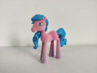 Linda Figura de Caballo Pony Arcoíris de PVC, Juguete Coleccionable de Unicornio Colorido, Regalo para Niños, Diseño Personalizado