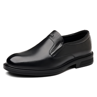 Nouvelles chaussures décontractées pour hommes en cuir pleine fleur, style britannique, chaussures habillées en cuir véritable