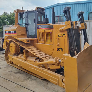 Gran oferta, excavadora Caterpillar D7R usada en China, maquinaria de construcción pesada, excavadora sobre orugas con componentes de núcleo de bomba de motor - Product Image 5
