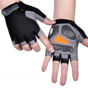 Gants d'entraînement antidérapants à demi-doigts absorbant les chocs et respirants pour les entraînements de gymnastique et de fitness à vélo - Product Image 1