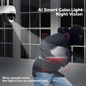 EXPGlobal 10CH Sistema de cámara de seguridad CCTV inalámbrica 5MP Visión nocturna CMOS Audio bidireccional H.264 Detección de movimiento <span class=keywords><strong>P2P</strong></span> <span class=keywords><strong>NVR</strong></span> Kit - Product Image 4